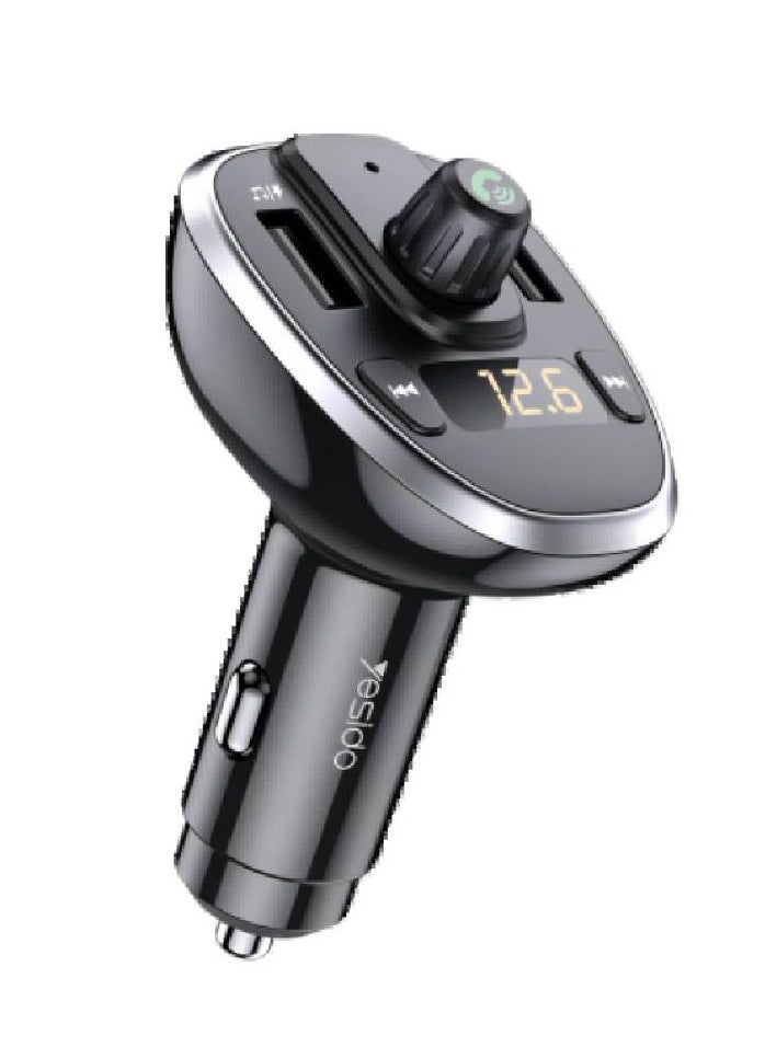 Y39 China Manufacture Smart Mp3 Player Fm Transmitter Usb Disk MP3 Fm Car Charger In Stock