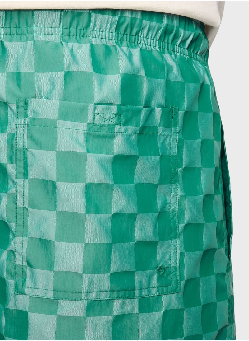 Club Flow Checkers Shorts