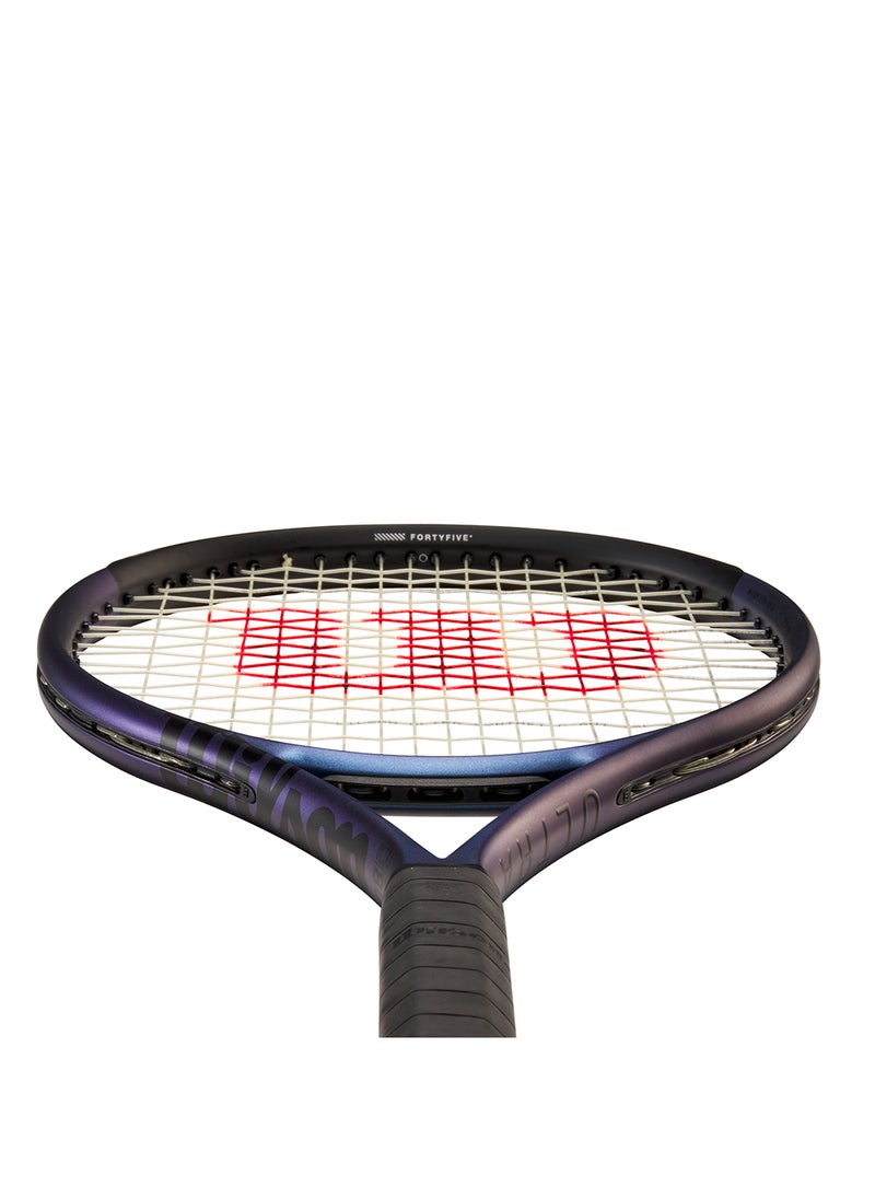 Ultra 108 V4 Tennis Racket, Head 108, 16X19, Adults, Intermediate/ Advanced - Black/ Blue/ Purple