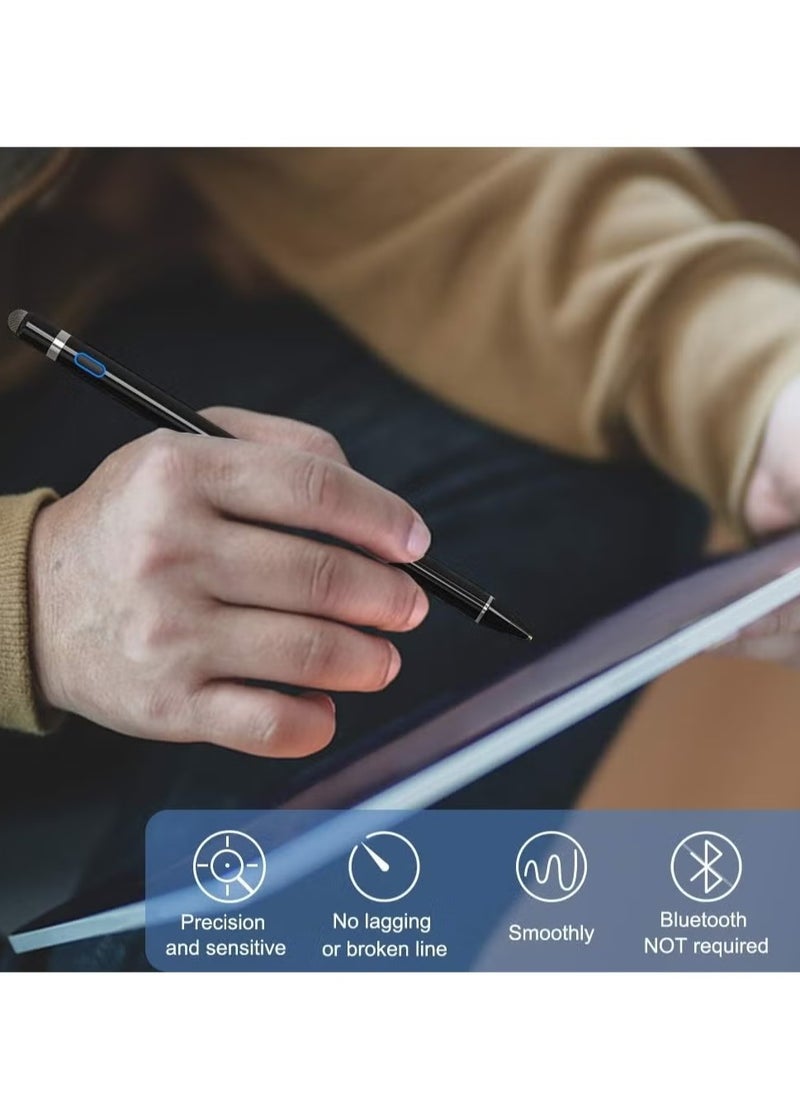 Active Stylus Pen with Palm Rejection for Precise Writing/Drawing Compatible with Apple iPad