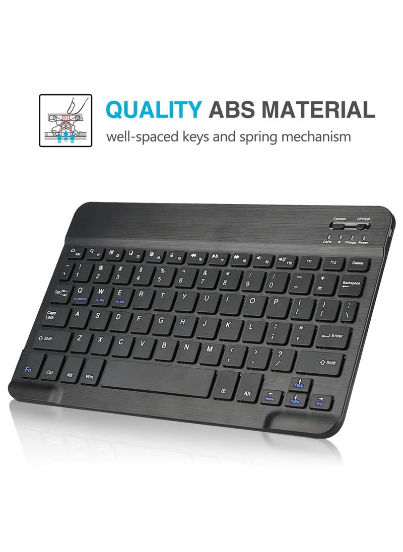 Galaxy Tab A8 Keyboard Case 10.5 Inch 2022 Protective Cover Case with Detachable Wireless Keyboard for Samsung Tab A8 10.5