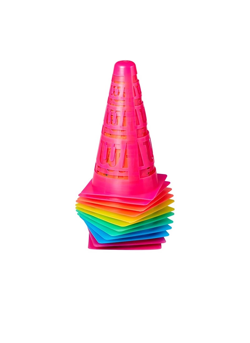 Training Cones, Multicolor, Pack of 12