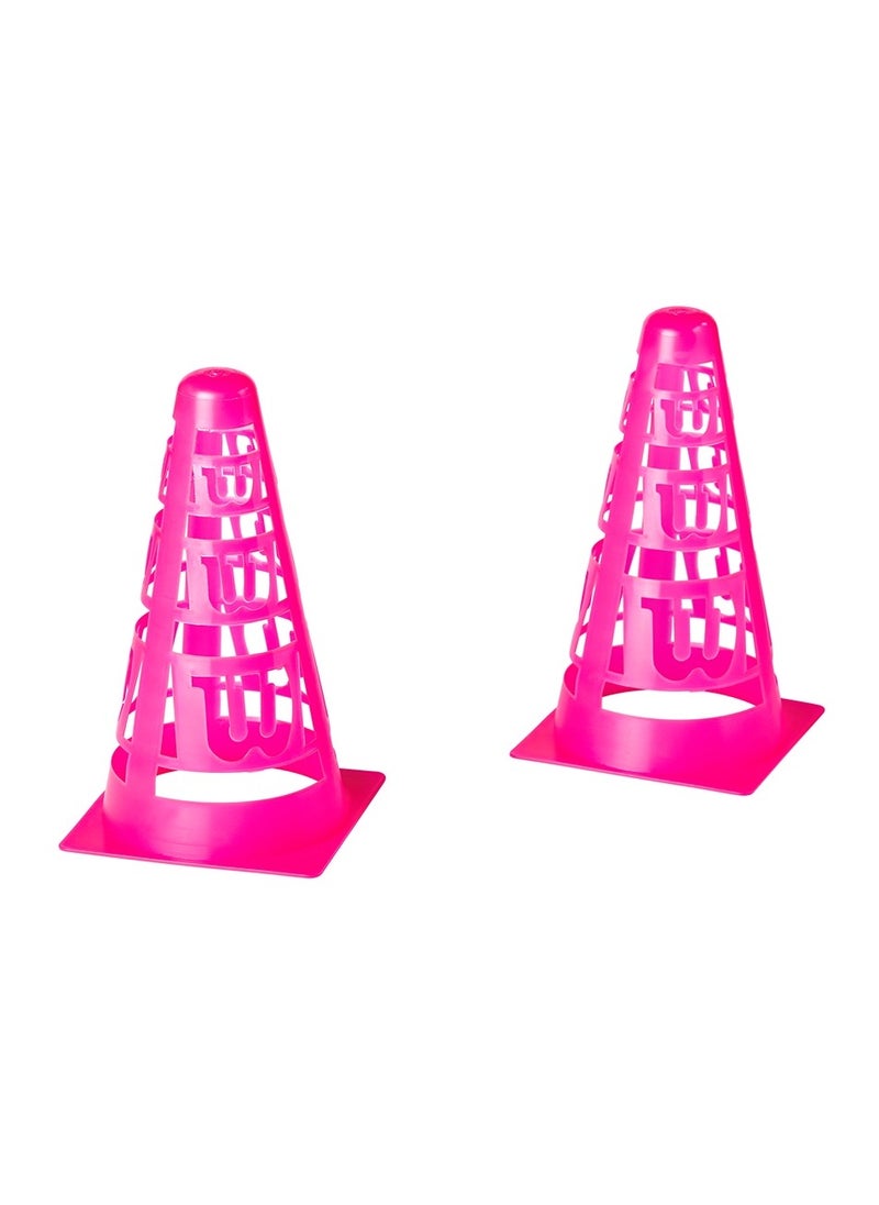 Training Cones, Multicolor, Pack of 12