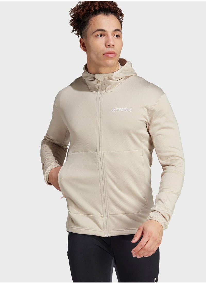 Xperior Light Fleece Hooded Jacket