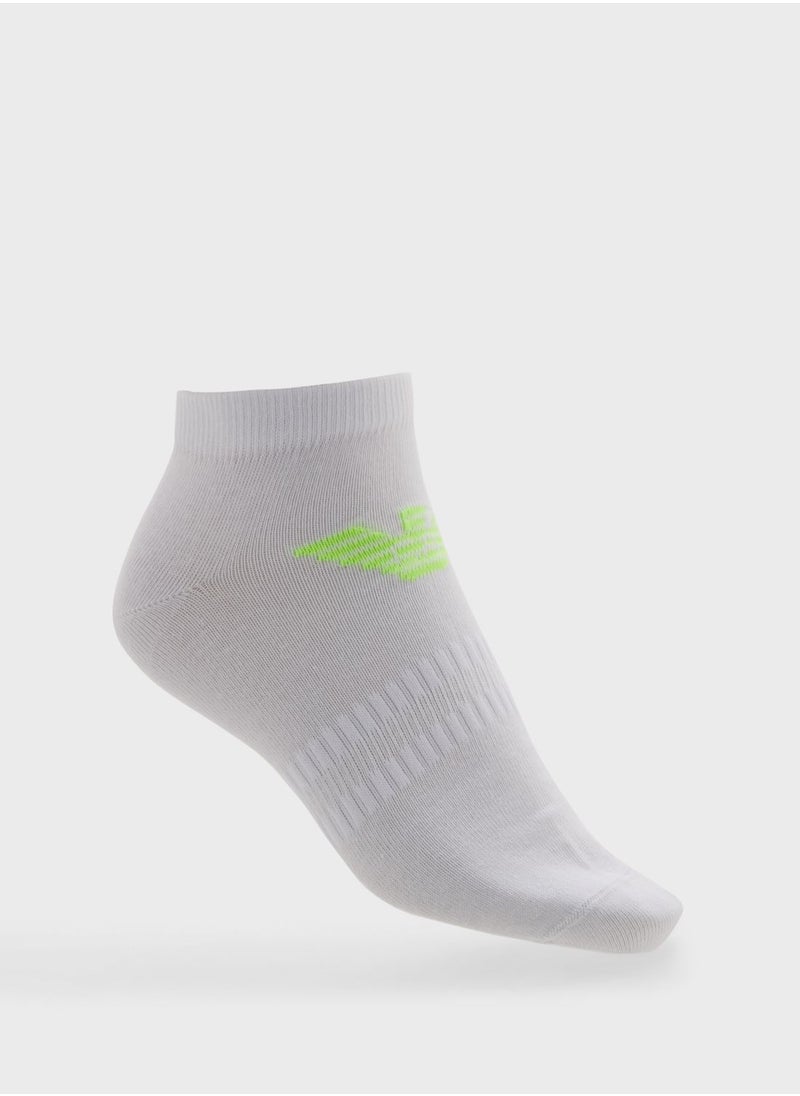 3 Pack Logo Ankle Socks