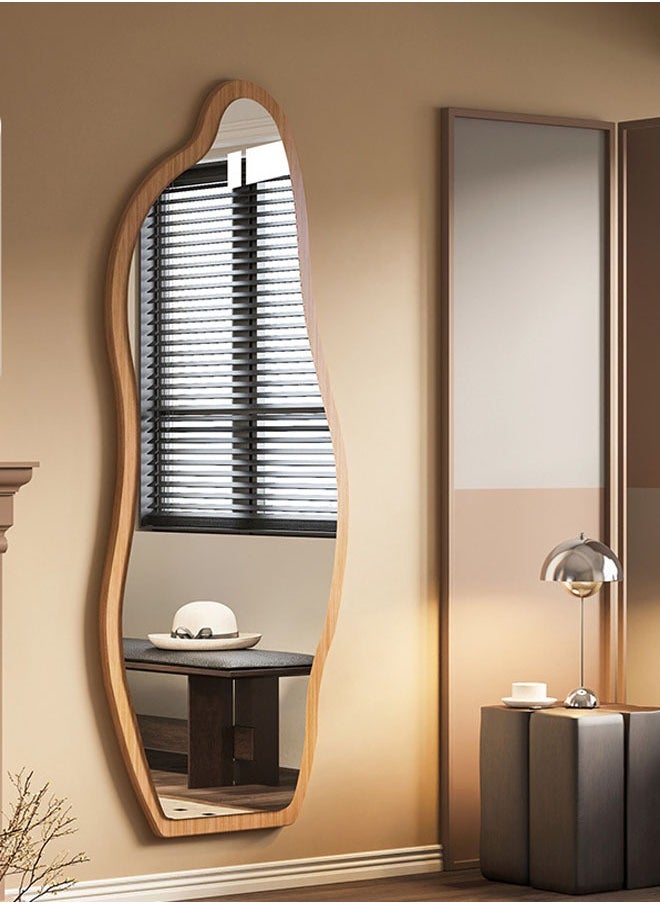 Dual Purpose Wall Mounted or Standing Cloud Shaped Full Length HD Dressing Mirror 80 X 180 Cm