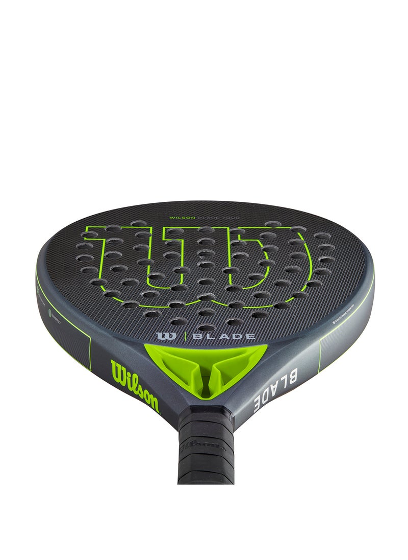 Blade Tour V2 Padel Racket 2 - Grey/ Green