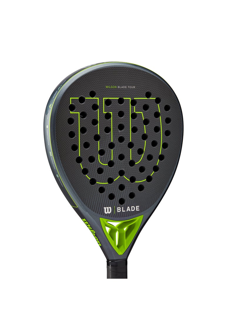 Blade Tour V2 Padel Racket 2 - Grey/ Green