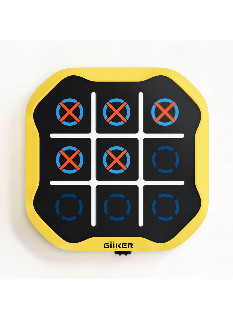 GiiKER Tic Tac Toe Bolt Board Game, 3-in-1 Portable Travel Handheld Puzzle Game Console for Memory Growth, Fidget Toys Brain Games for Kids and Adults, Birthday Gifts Family Game Night for All Ages