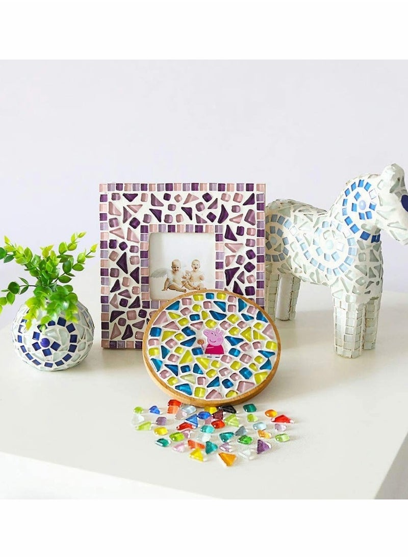 Mixed Color Mosaic Tiles