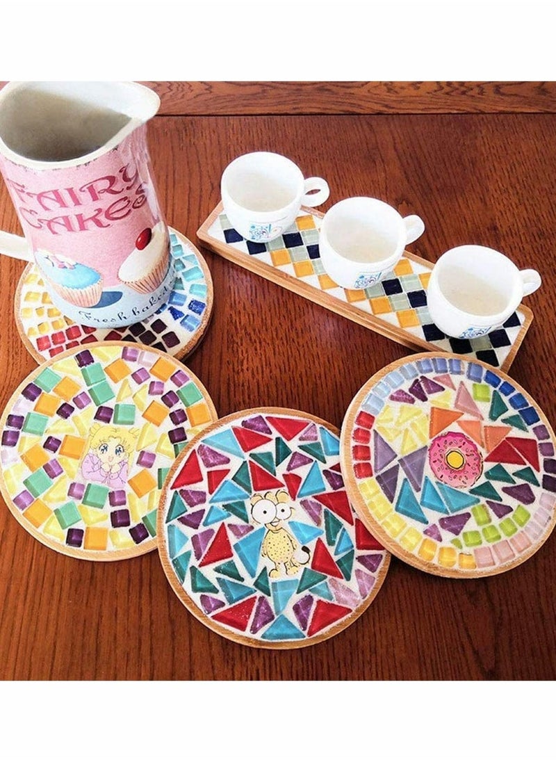 Mixed Color Mosaic Tiles