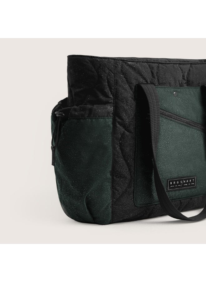 BAGSMART Black Vega 23L Featherlight Tote Bag
