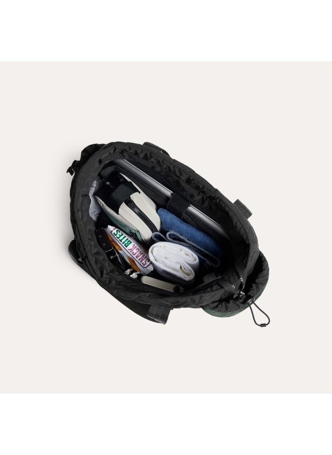 BAGSMART Black Vega 23L Featherlight Tote Bag