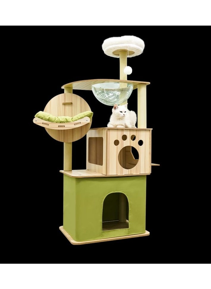 Cat scratching tower Cat tree size: height 150 cm, width 40 cm, length 60 cm