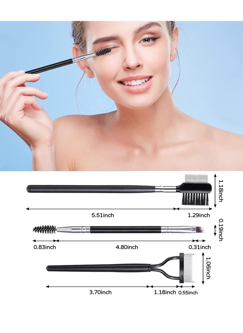 Eyelash Grooming Brush Eyelash Separator Mascara Applicator Eyebrow Comb Brush for Making Up Supplies（5 Pieces）