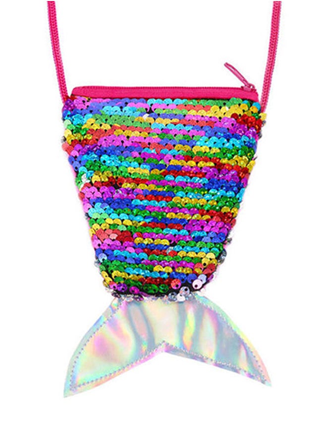 Sequin Glitter Crossbody Bag Multicolour