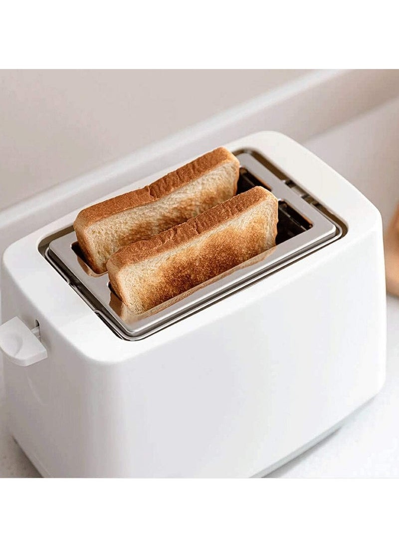 Slice Toaster, Stainless Steel Bread Toasters Best Rated Prime with Warming Rack, Extra Wide Slots Small Toaster, 6 Bread Shade, Defrost/Reheat/Cancel Function, Removable Crumb Tray