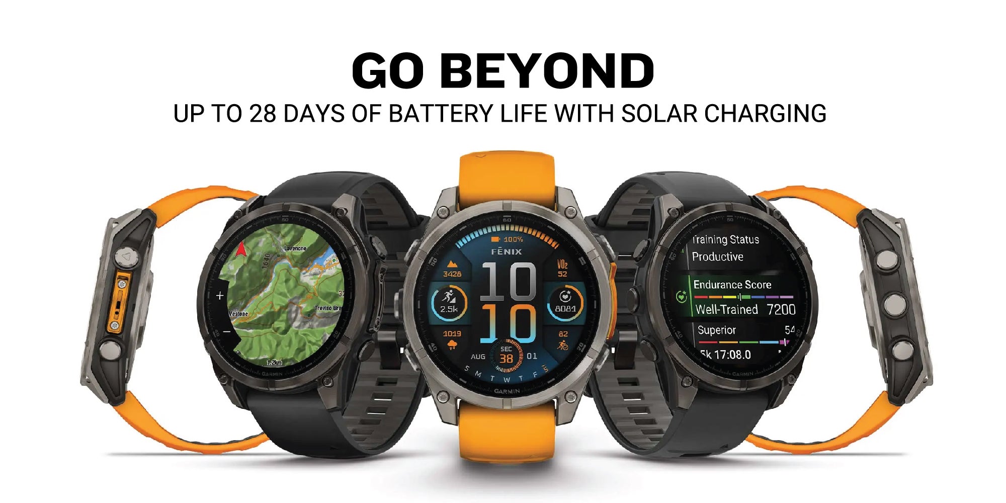 Fenix 8 - 51MM - Up To 48 Days Battery Life with Solar Charging - 1.4