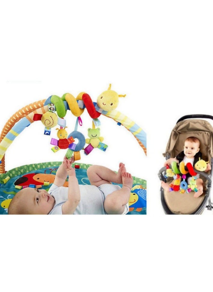 Caterpillar bed hanging soothing doll, baby soothing toys