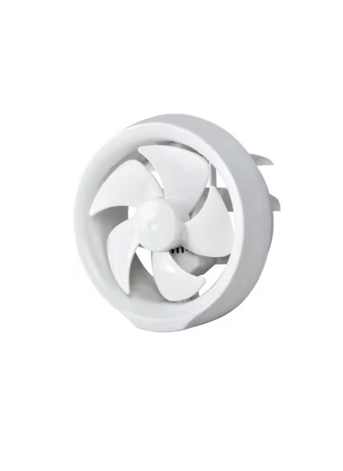 6-Inch Round Bathroom Exhaust Fan – High Airflow Ventilation, Quiet Operation, Easy to Install, Energy Efficient, Durable ABS Body, Ideal for Moisture & Odor Control, White Finish – Perfect for Bathrooms, Kitchens, and Small Rooms