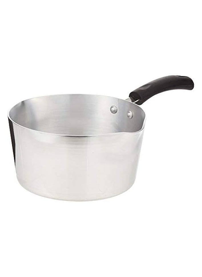 Aluminum Saucepan with Handle, Large, 18.5 CM, KMP00L, Tea Pan , Rice Pan , Sauce Pan , Milk Pan , Coffee Pan