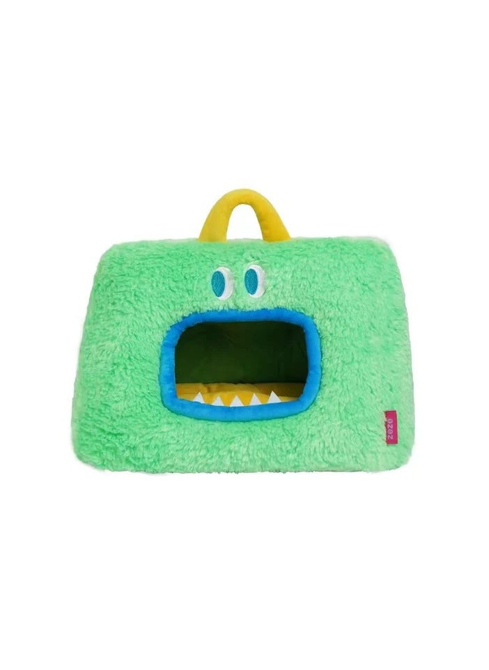 Green Wawa Monster Series Cat Bed 46cm x 46cm x 40cm