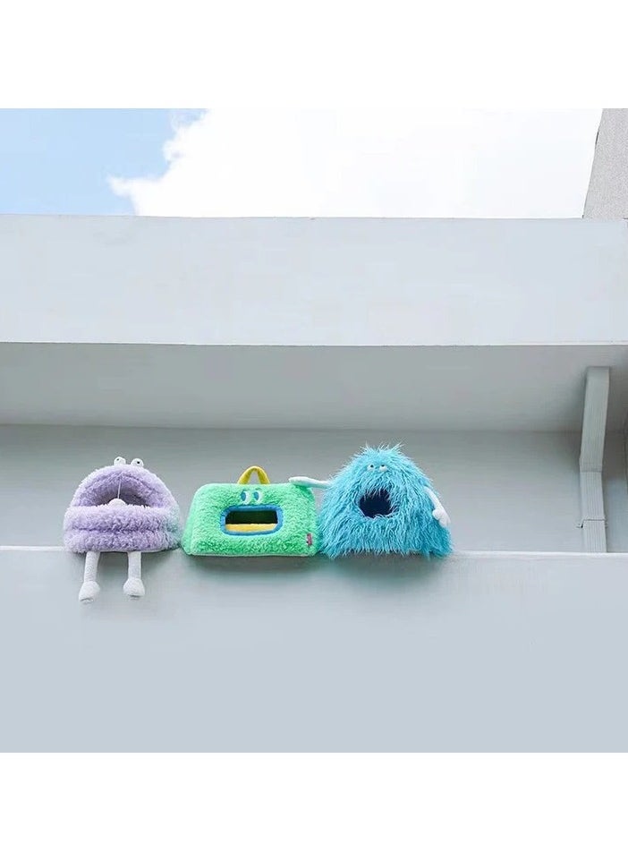 Green Wawa Monster Series Cat Bed 46cm x 46cm x 40cm