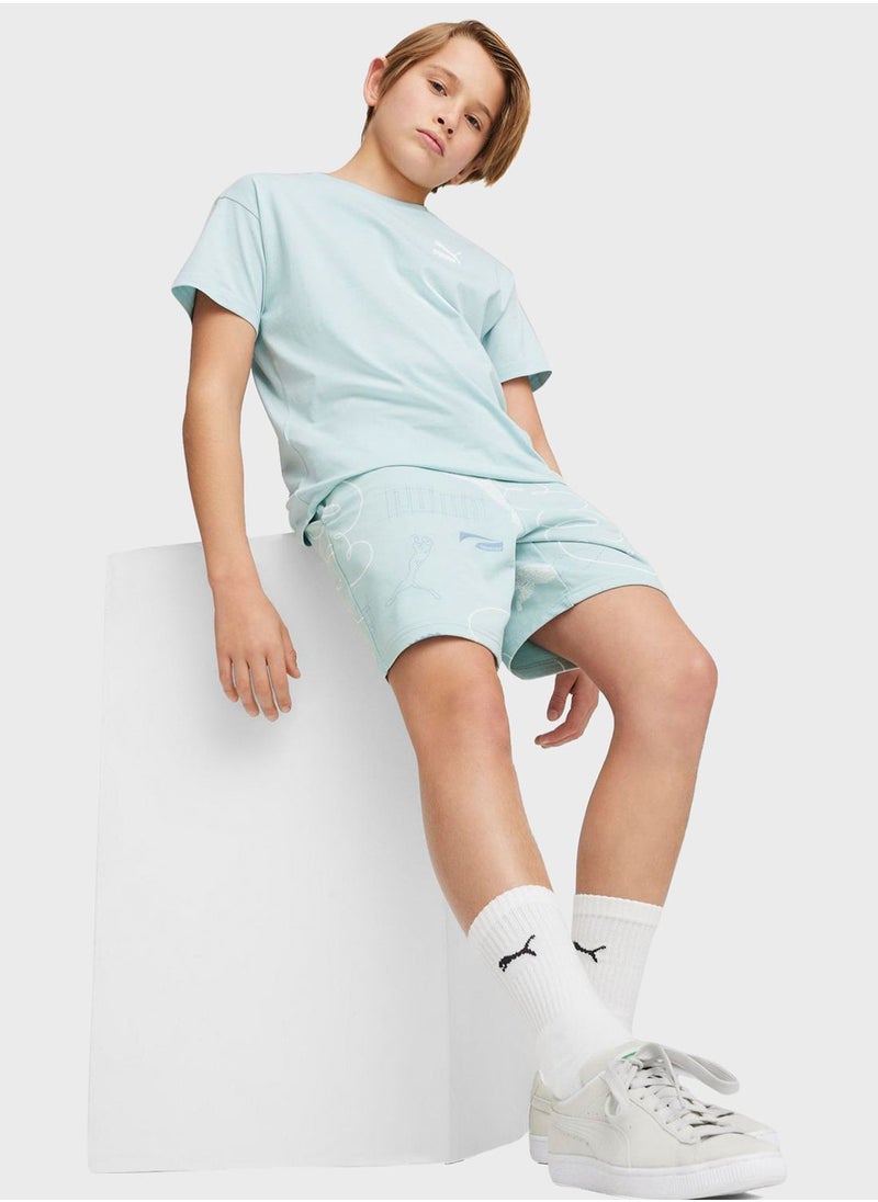 Kids Classics Brand Love Shorts