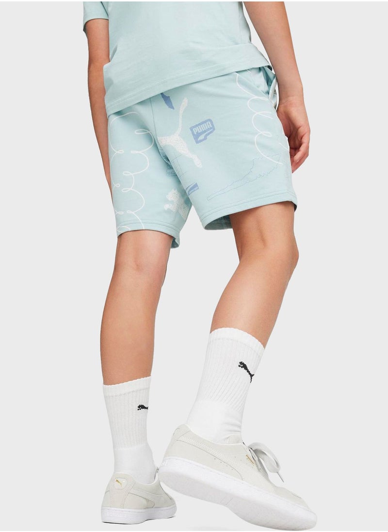 Kids Classics Brand Love Shorts