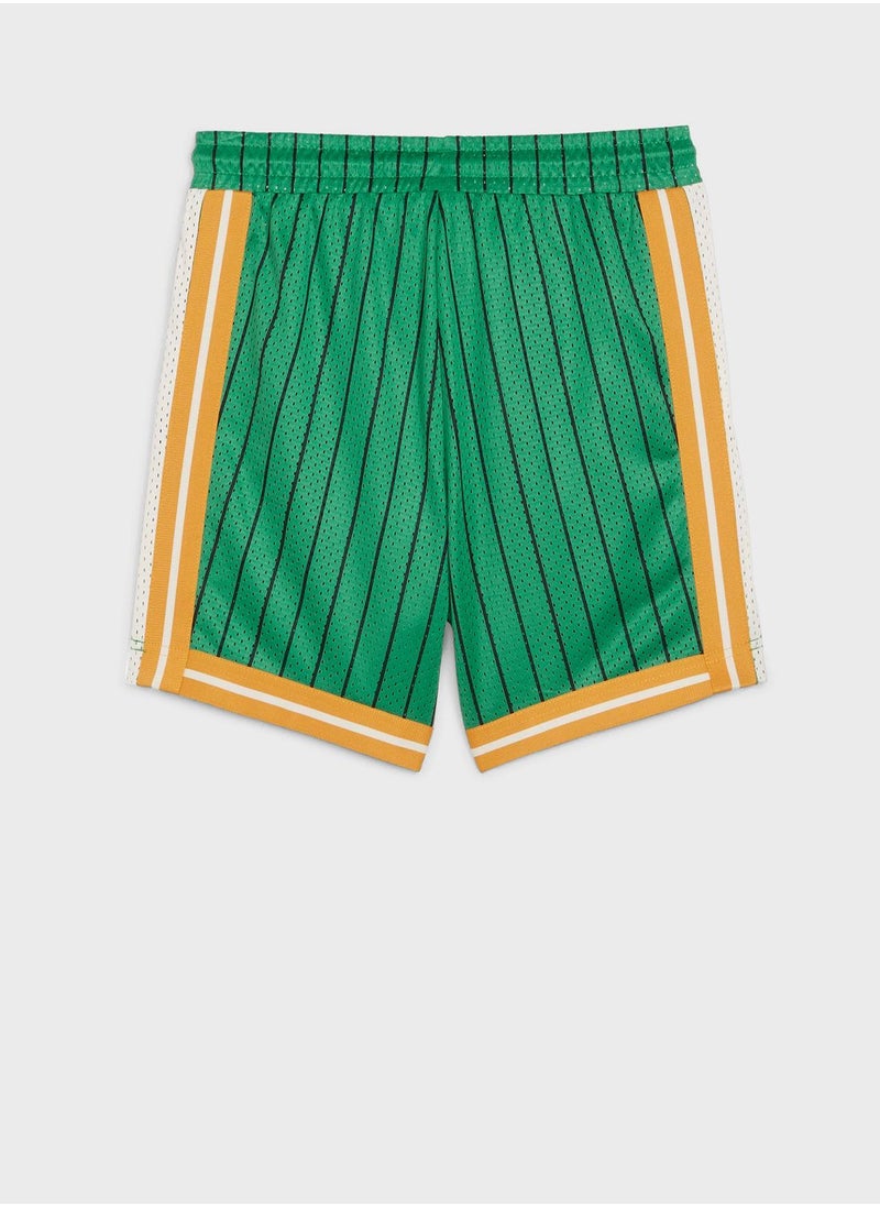 Kids T7 For The Fanbase Mesh Shorts