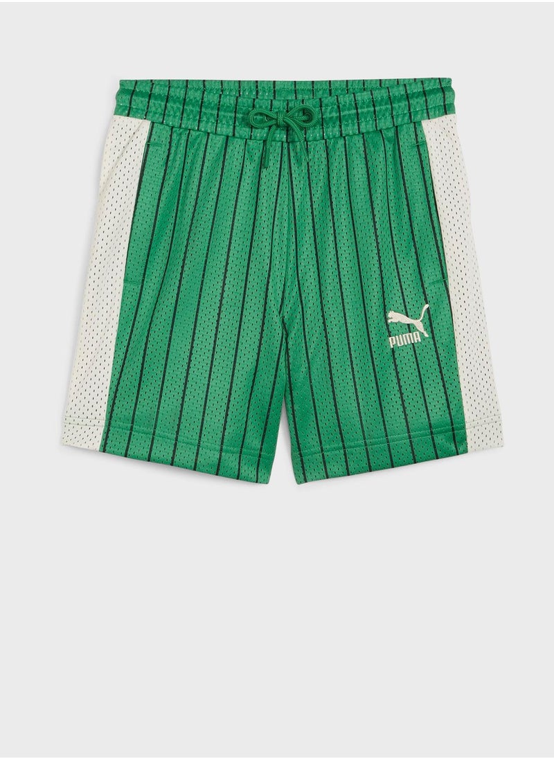 Kids T7 For The Fanbase Mesh Shorts