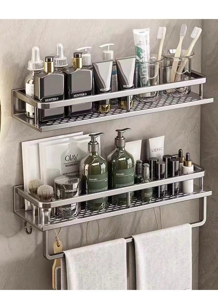 Bathroom shelf does not need to dig water -resistant wall storage holes