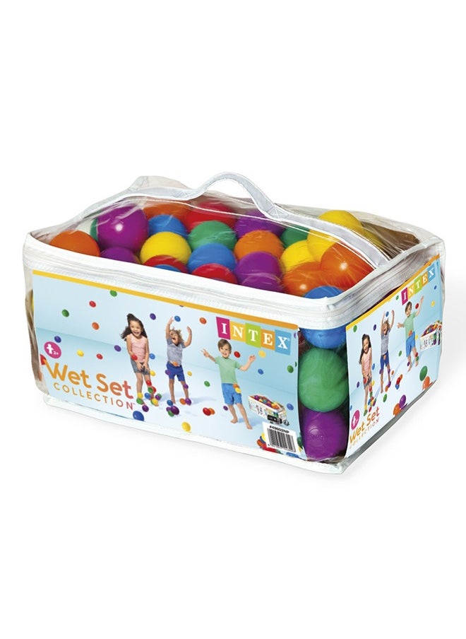 100-Piece Fun Ballz, 6.5 cm - Assortment