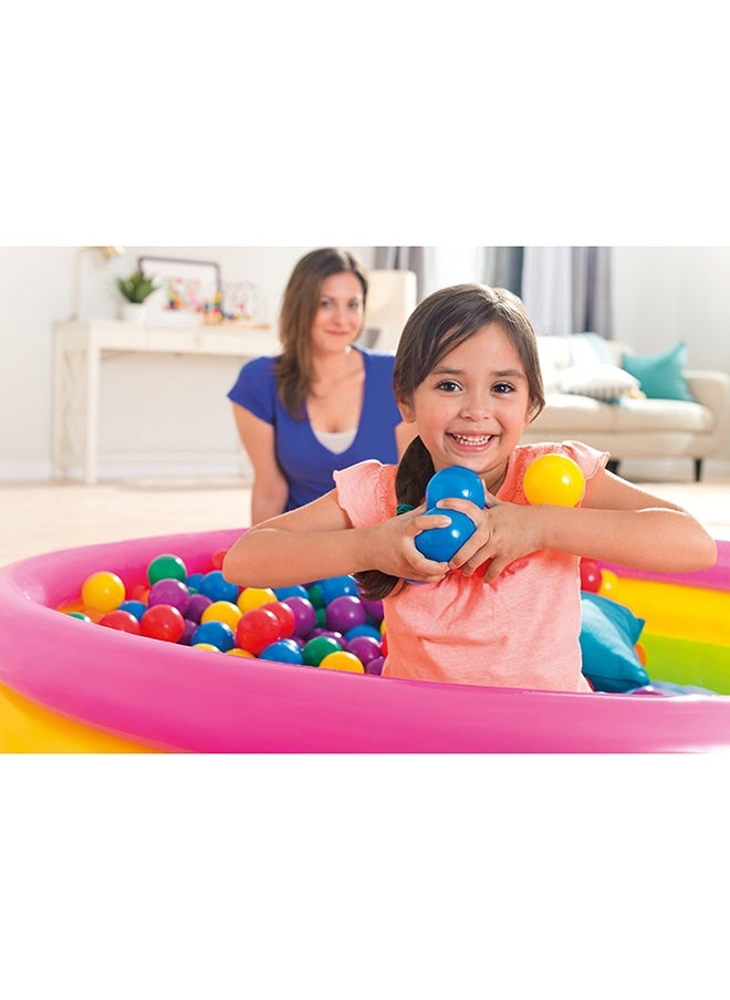 100-Piece Fun Ballz, 6.5 cm - Assortment