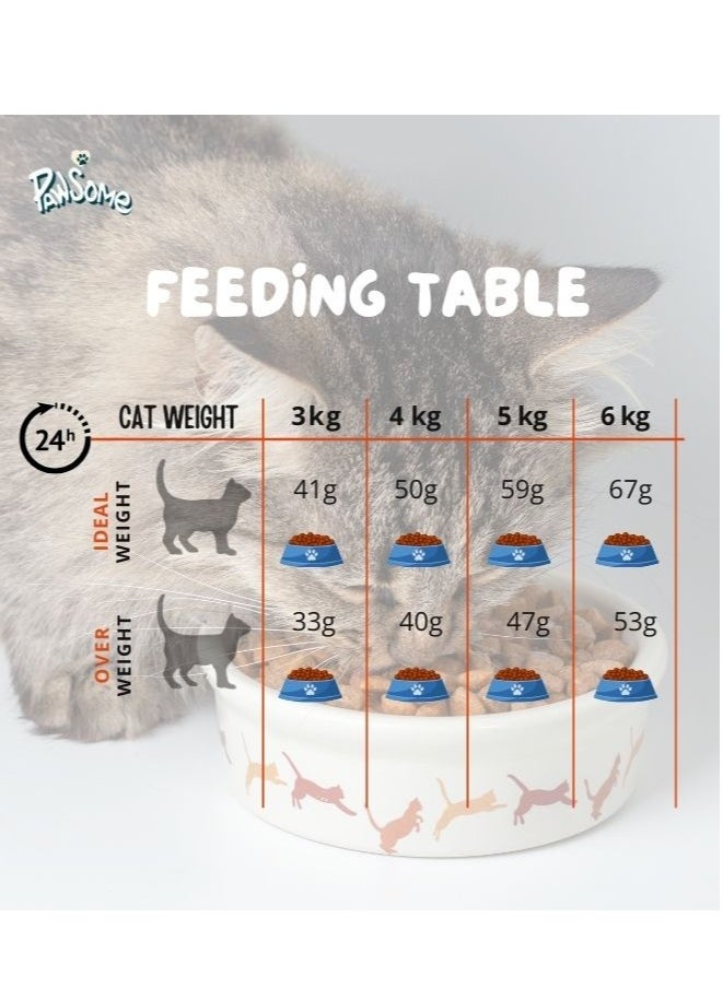 Dry Cat Food - 10 kg Seafood Flavor, Natural Fiber, Taurine and Crunchy Texture