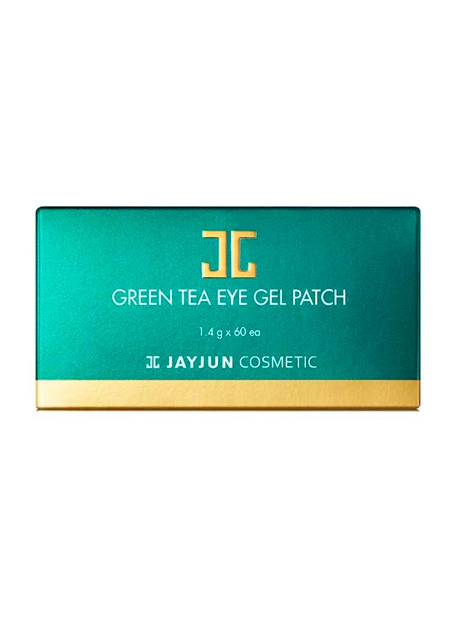 60-Piece  Tea Eye Gel Patch Set Green