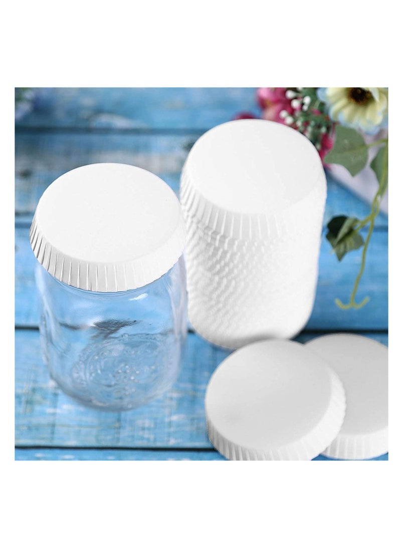 100pcs Disposable Paper Cup Covers Coffee Tea Cup Covers Recycled Paper Drinking Cup Lids Covers Perfect for Travel Hotel Coffee Bar Parties Wedding Home Kitchen 7.5 X 7.5cm