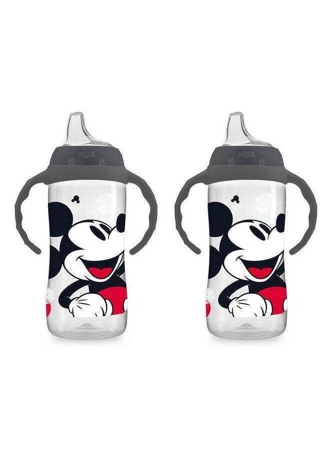 Mickey Mouse Large Learner Cup 10Oz 2Pk - Bpa Free, Spill Proof Sippy Cup