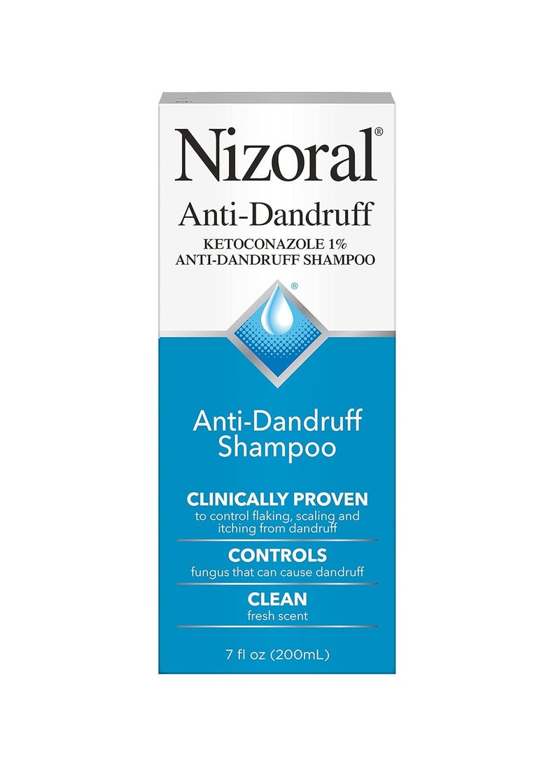 Anti Dandruff Shampoo with 1 percent Ketoconazole Fresh Scent 7 Fl Oz