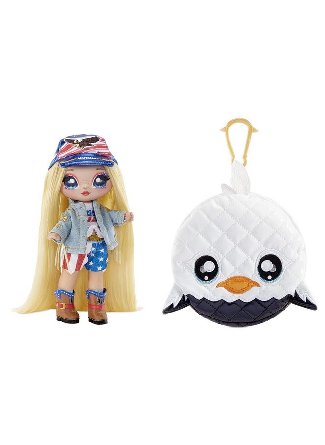 Glam Series 2 Erika Featherton - Patriotic Eagle-Inspired 7.5
