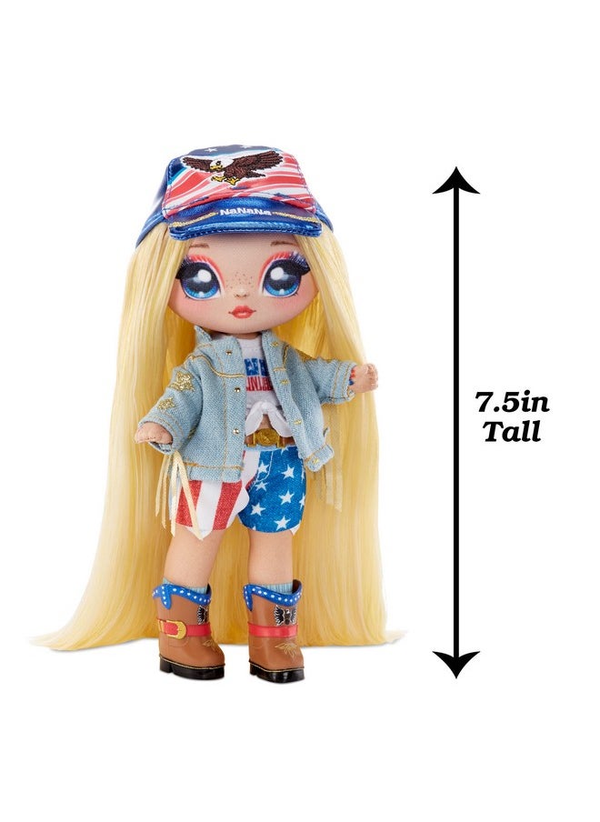 Glam Series 2 Erika Featherton - Patriotic Eagle-Inspired 7.5