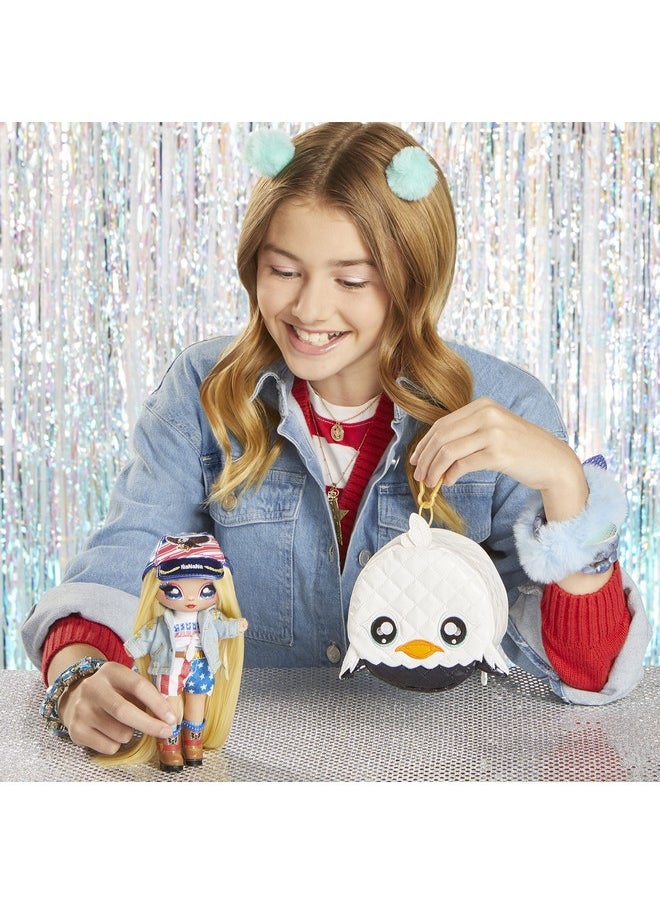 Glam Series 2 Erika Featherton - Patriotic Eagle-Inspired 7.5