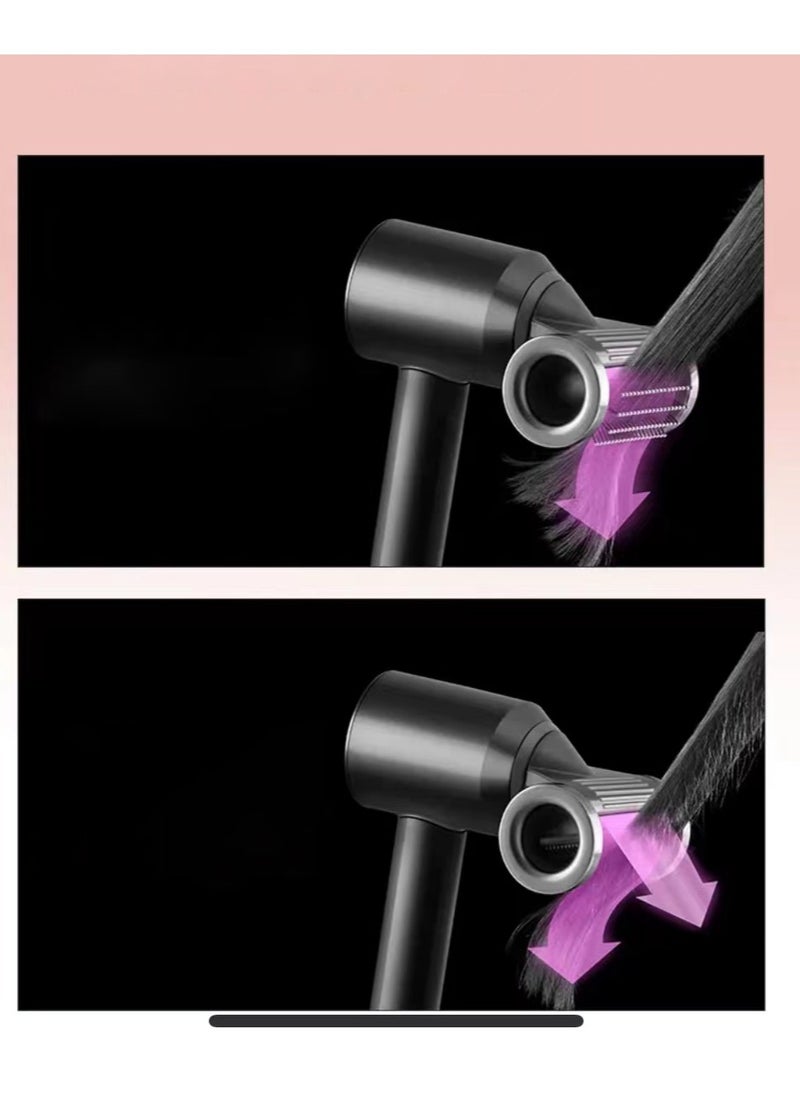 Professional  Hair Dryer 1600W BLDC motor Fast Drying Ion Hairdryer 3 Speeds 3 Heat Setting and One-Touch Cold Air with 4 Attachments and Equipped with 200 million negative ions