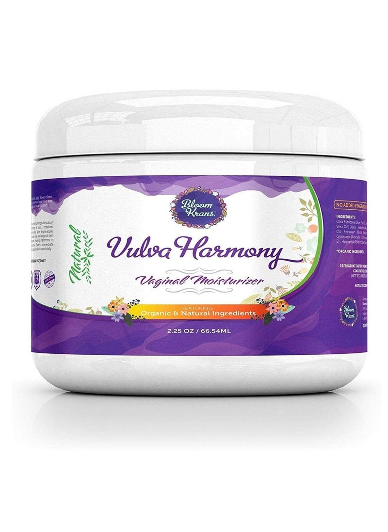 Vulva Organic and Natural Vaginal Moisturizer Balm Cream