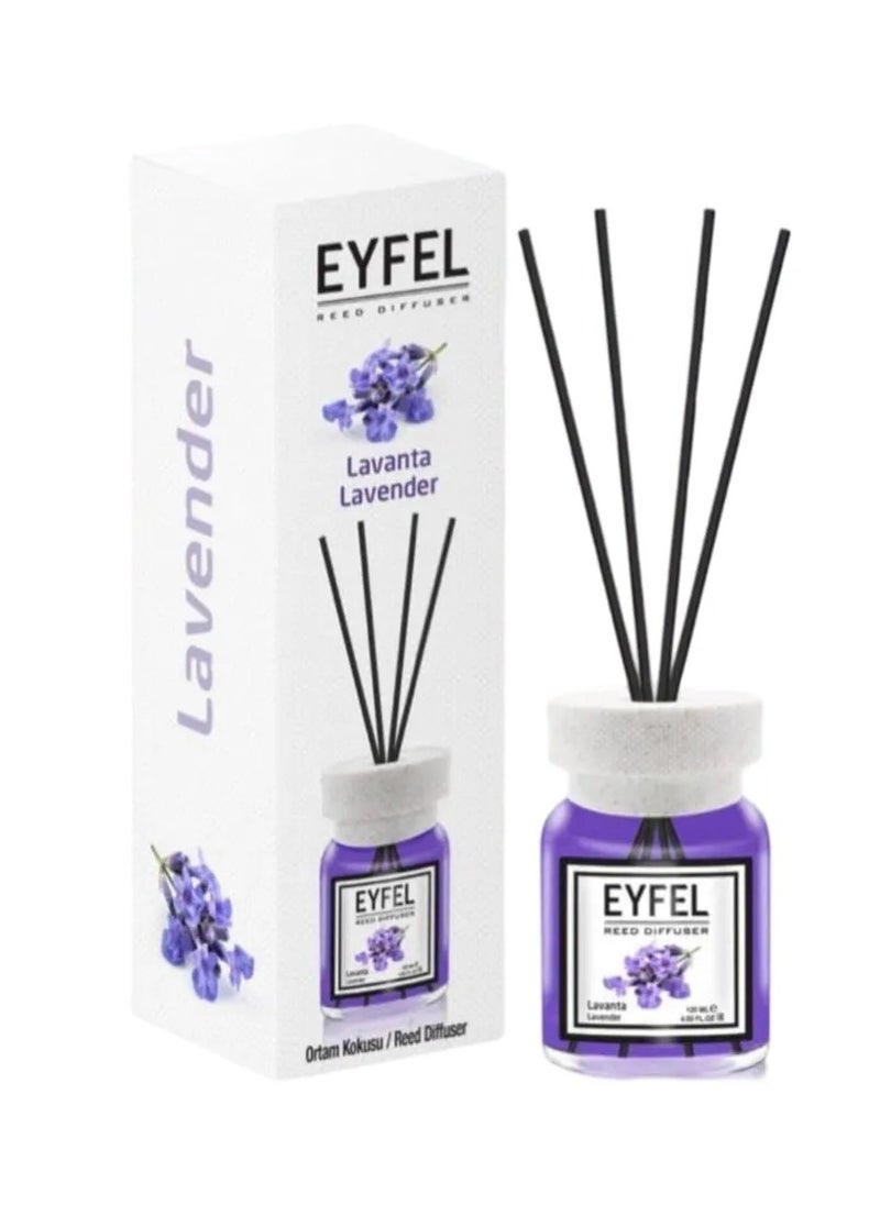 Pack of 4 Reed Diffuser Combo ORANGE BLACKBERRY LEMON LAVANDER 4x120 480ml