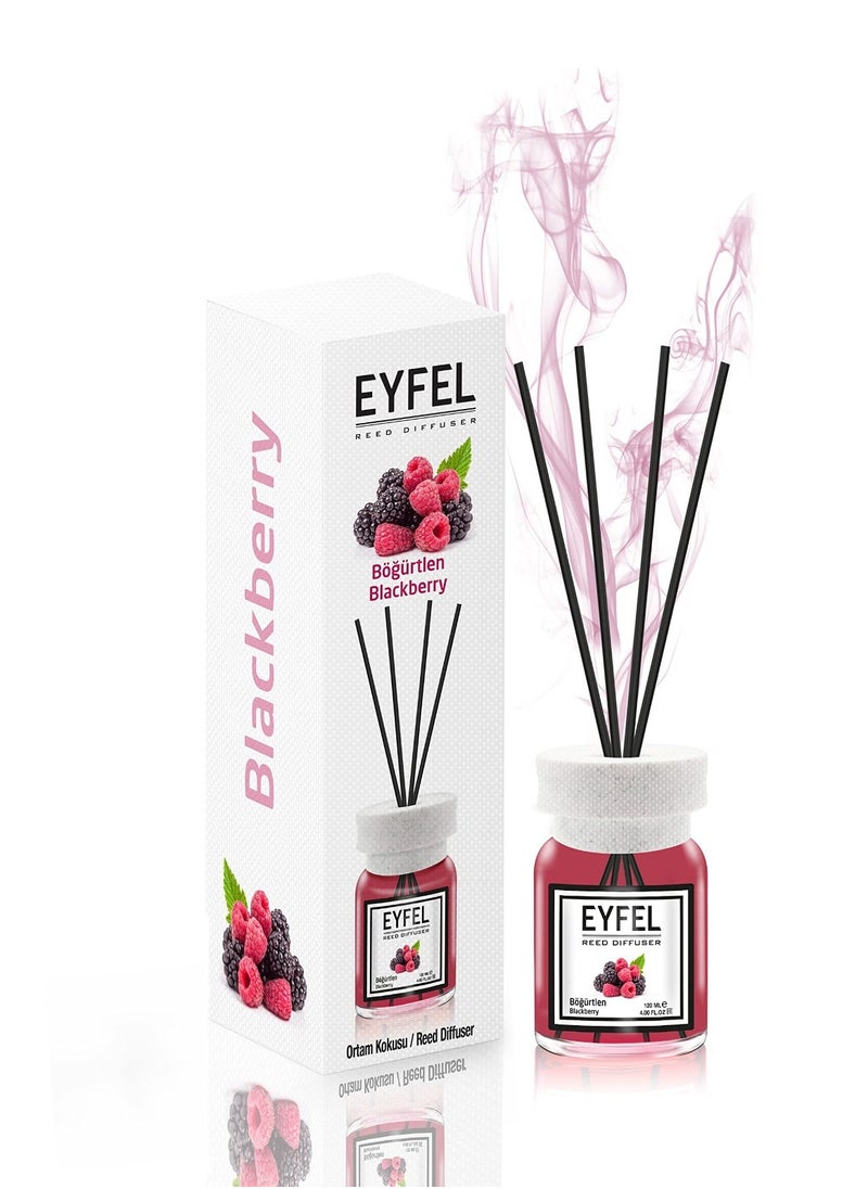 Pack of 4 Reed Diffuser Combo ORANGE BLACKBERRY LEMON LAVANDER 4x120 480ml