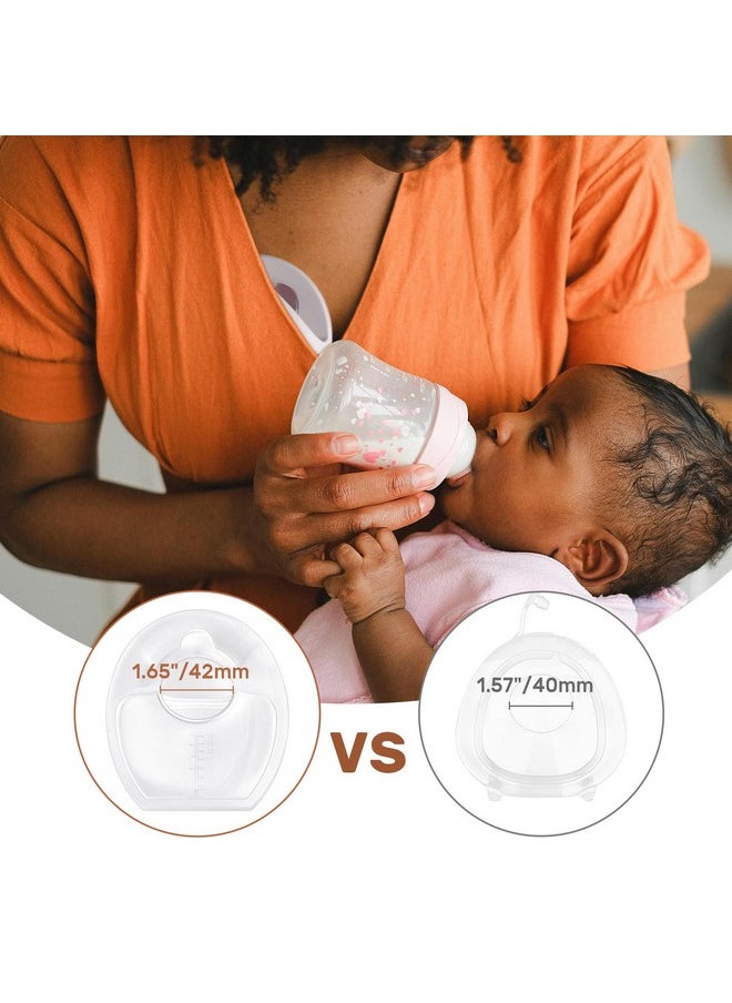 Silicone Breast Milk Collector Catcher, Let Down Manual Breastmilk Saver Collection Cup For Leaking Milk, Wearable Nursing Cups Bpa Free, Invisible Slim Design For Regular Bra, 2.3Oz/70Mlx1 Count