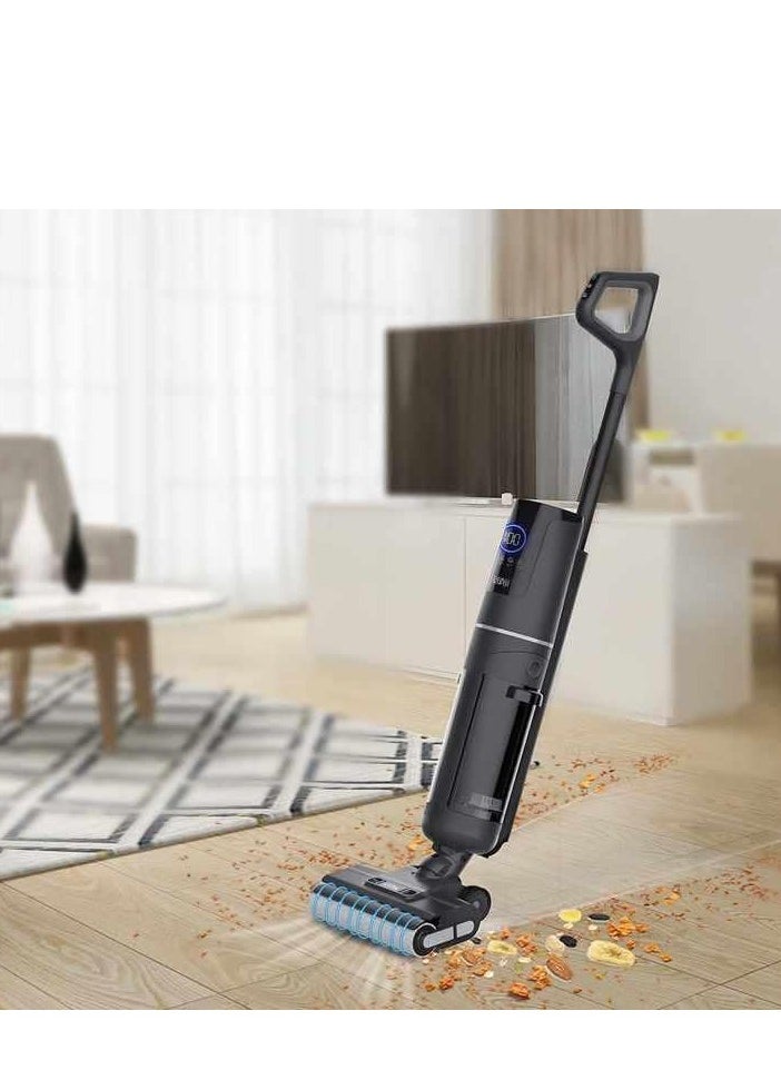 WINNING STAR Low Noise Self Clean Voice Reminder Handheld Cordless Vacuum Cleaner with Mop