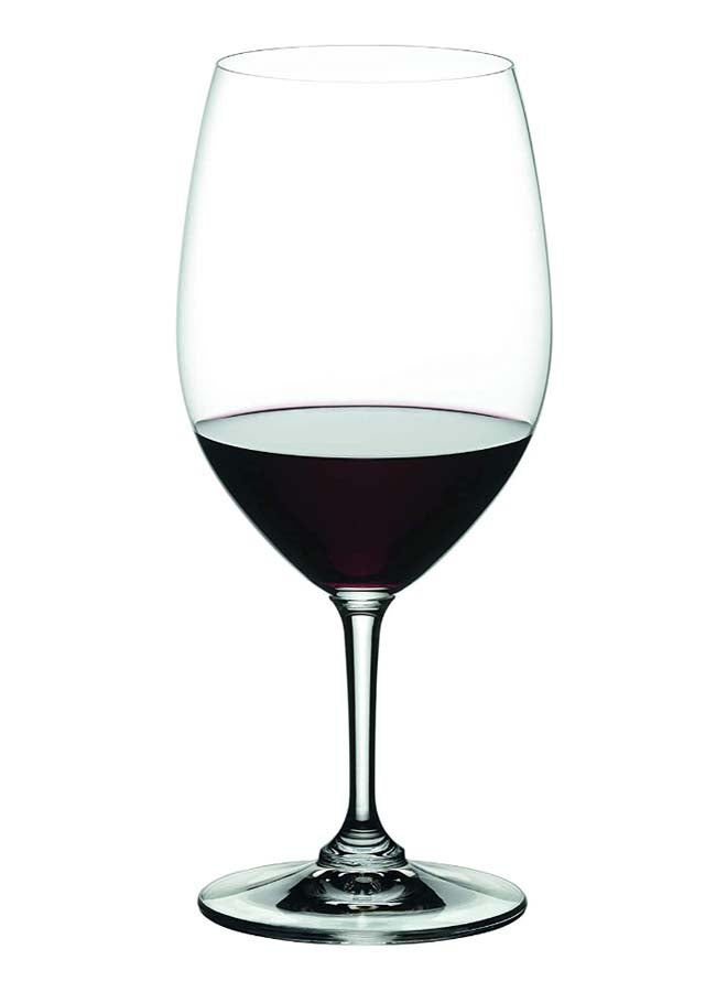 4-Piece Bordeaux Vivino Wine Glass Set Clear