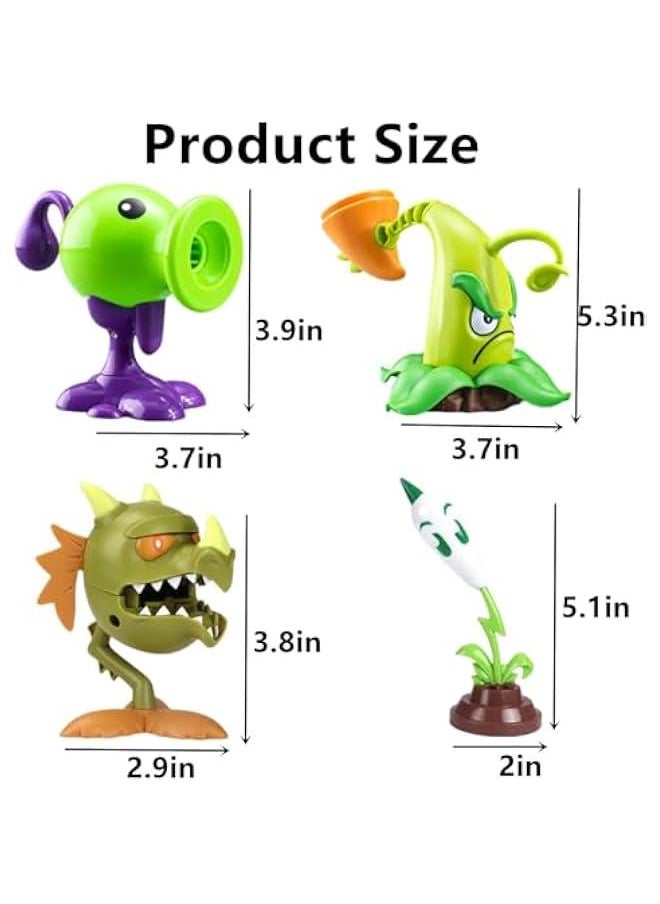 10PCS PVZ Toys Set Action Figures PVC Toy New, Zombies Plant Toy Great Gifts for Kids and Fans, Birthday and Party New